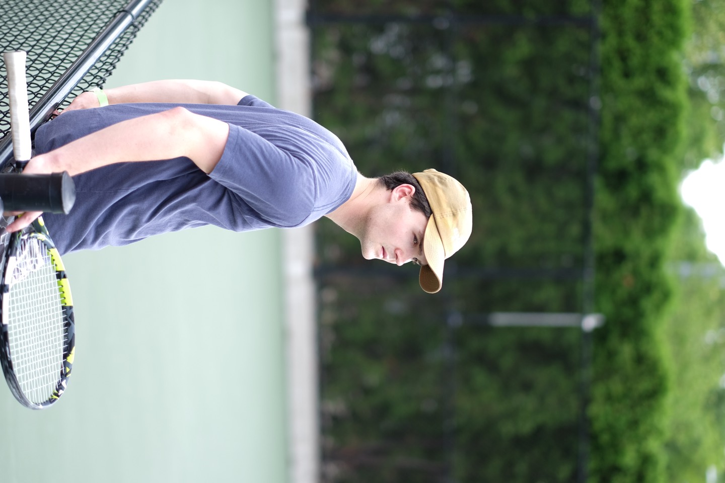 Sunday Club tennis player in action at the Billie Jean King National Tennis Center, photo 2