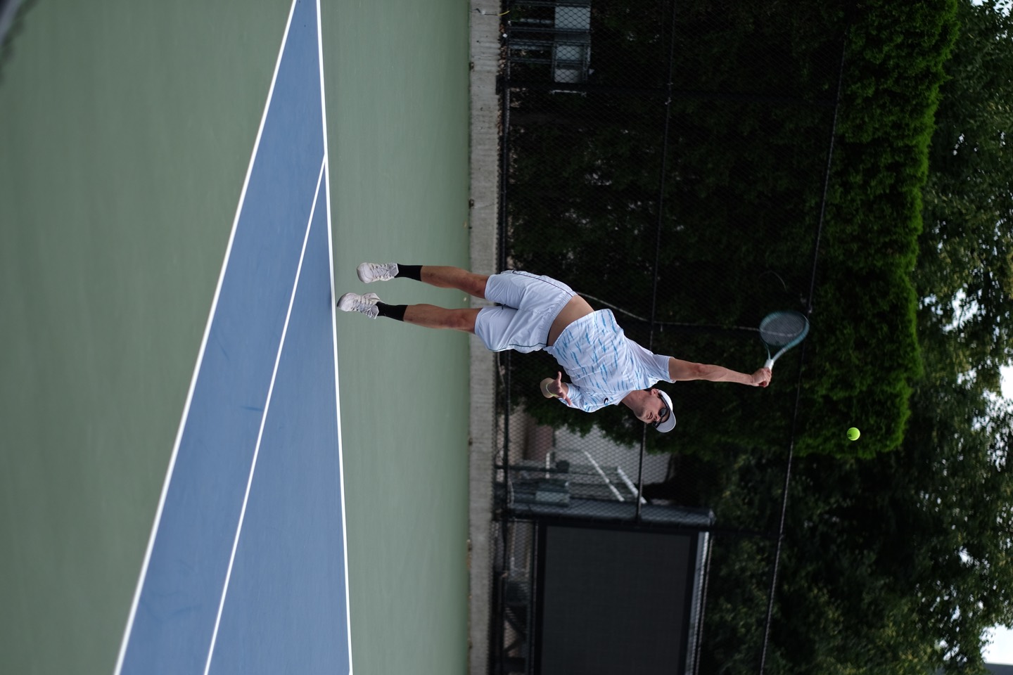 Sunday Club tennis player in action at the Billie Jean King National Tennis Center, photo 30