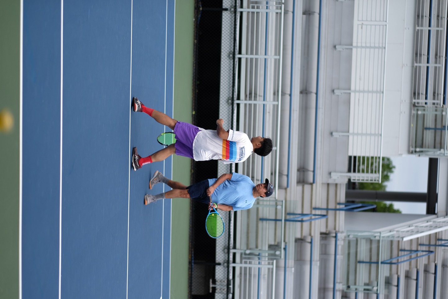 Sunday Club tennis player in action at the Billie Jean King National Tennis Center, photo 27
