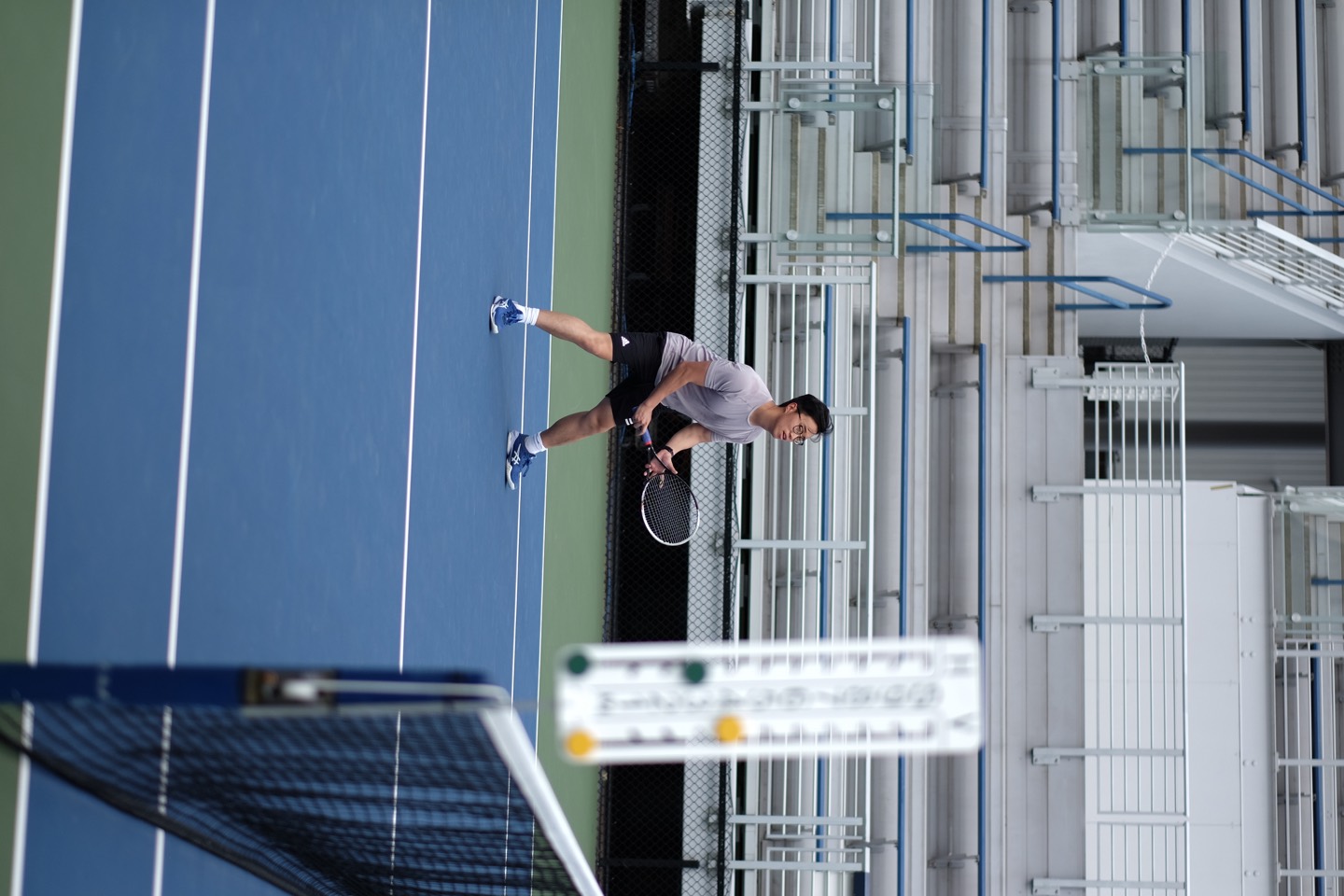 Sunday Club tennis player in action at the Billie Jean King National Tennis Center, photo 24