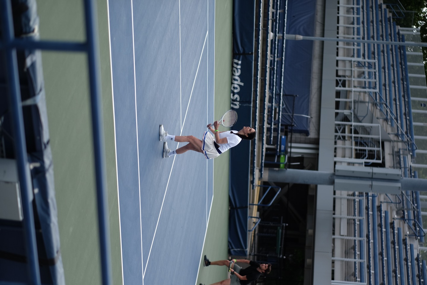 Sunday Club tennis player in action at the Billie Jean King National Tennis Center, photo 20