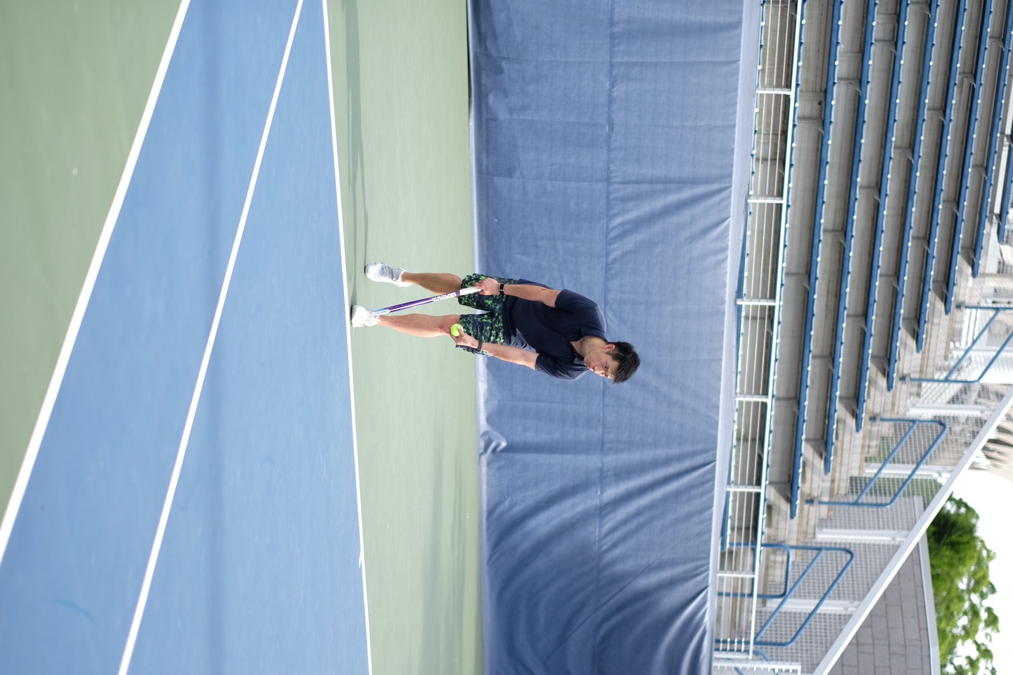 Sunday Club tennis player in action at the Billie Jean King National Tennis Center, photo 18