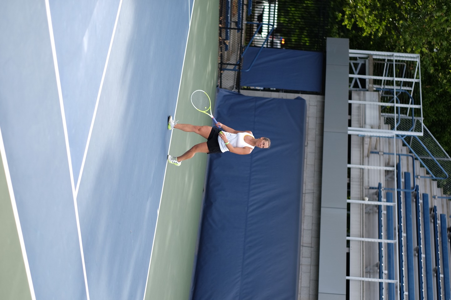 Sunday Club tennis player in action at the Billie Jean King National Tennis Center, photo 8