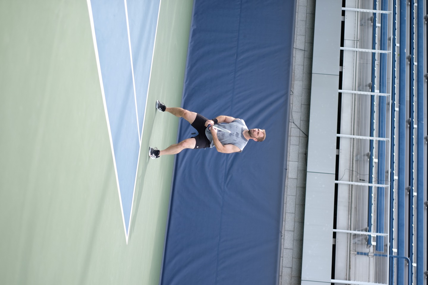Sunday Club tennis player in action at the Billie Jean King National Tennis Center, photo 13