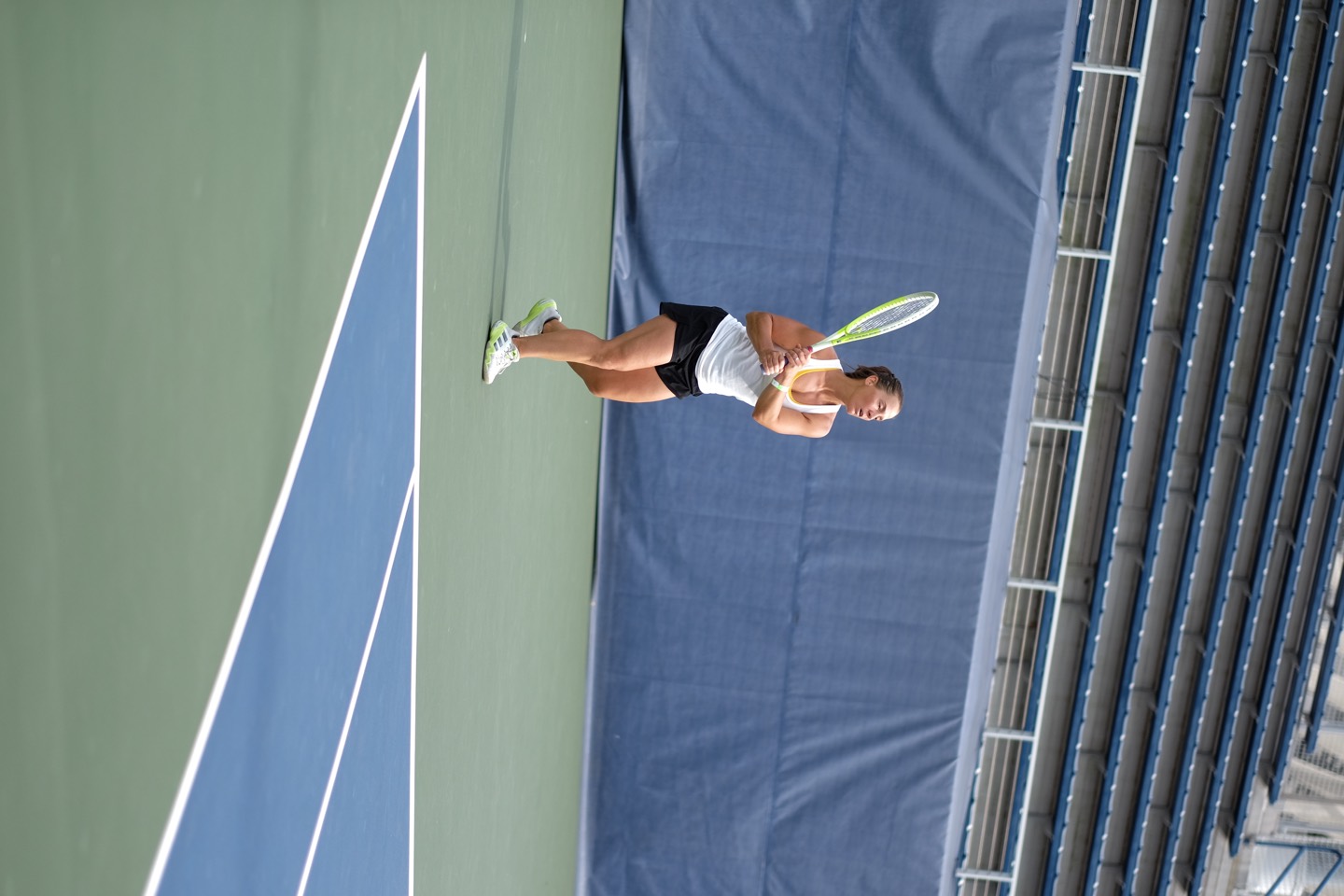 Sunday Club tennis player in action at the Billie Jean King National Tennis Center, photo 11