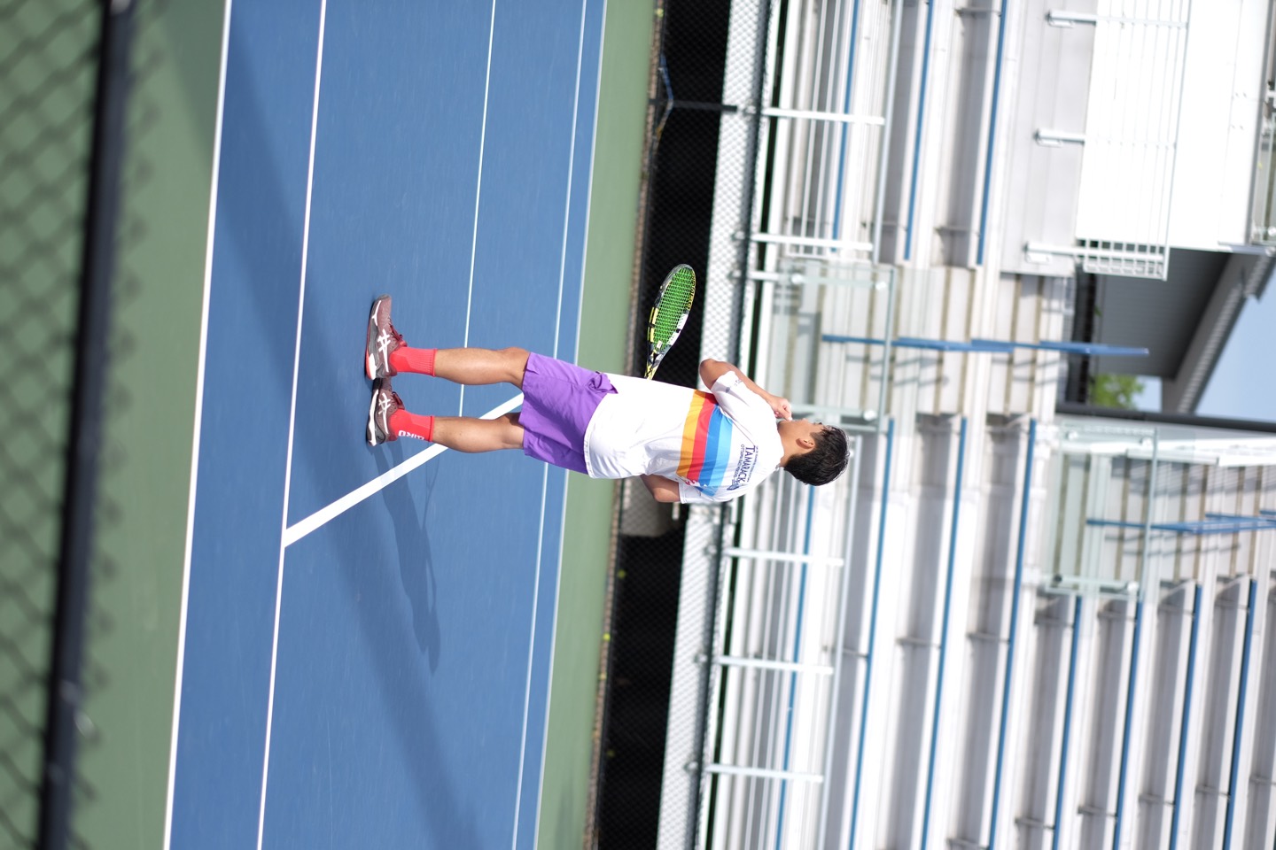 Sunday Club tennis player in action at the Billie Jean King National Tennis Center, photo 15