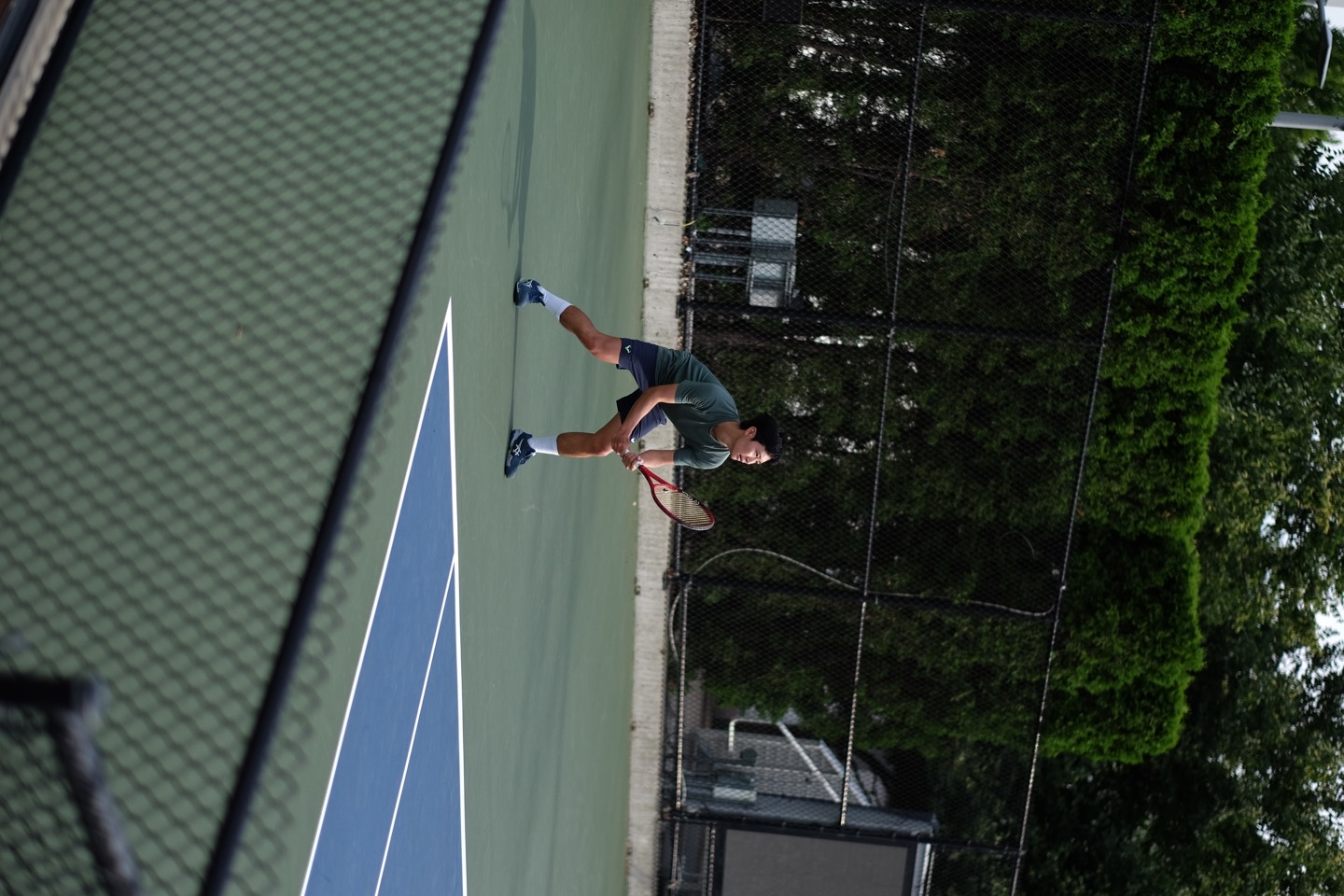 Sunday Club tennis player in action at the Billie Jean King National Tennis Center, photo 3