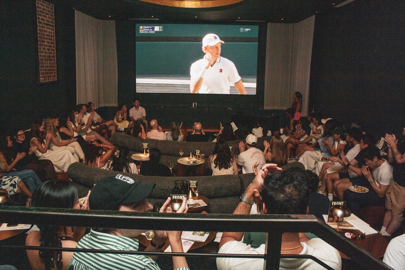 Full Manhattan Tennis Association Wimbledon watch party