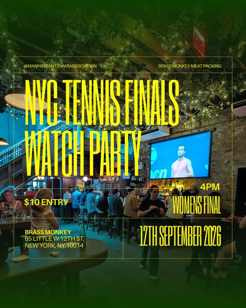 Grand Slam Championship Weekend (Womens Finals Watch Party) at Brass Monkey